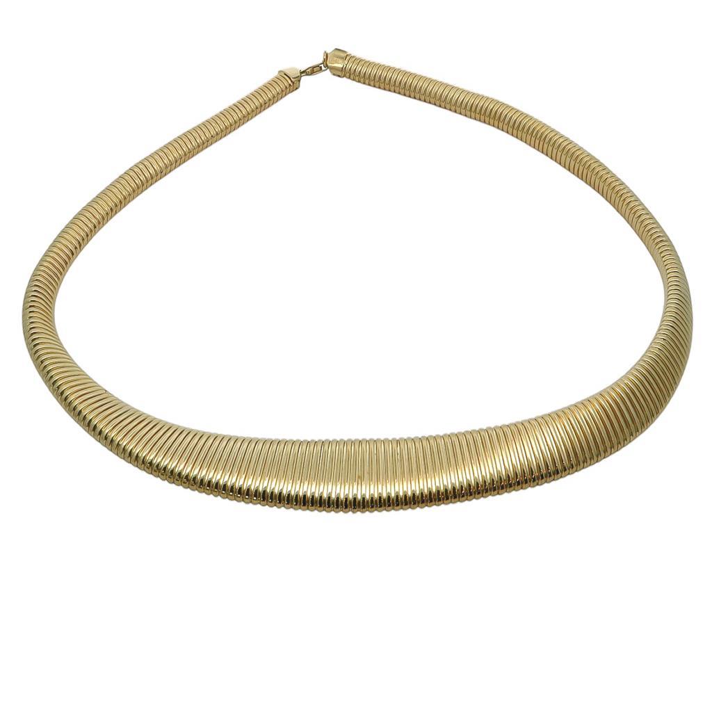 Κολιέ Χρυσό Εύκαμπτο Degrade Κ14