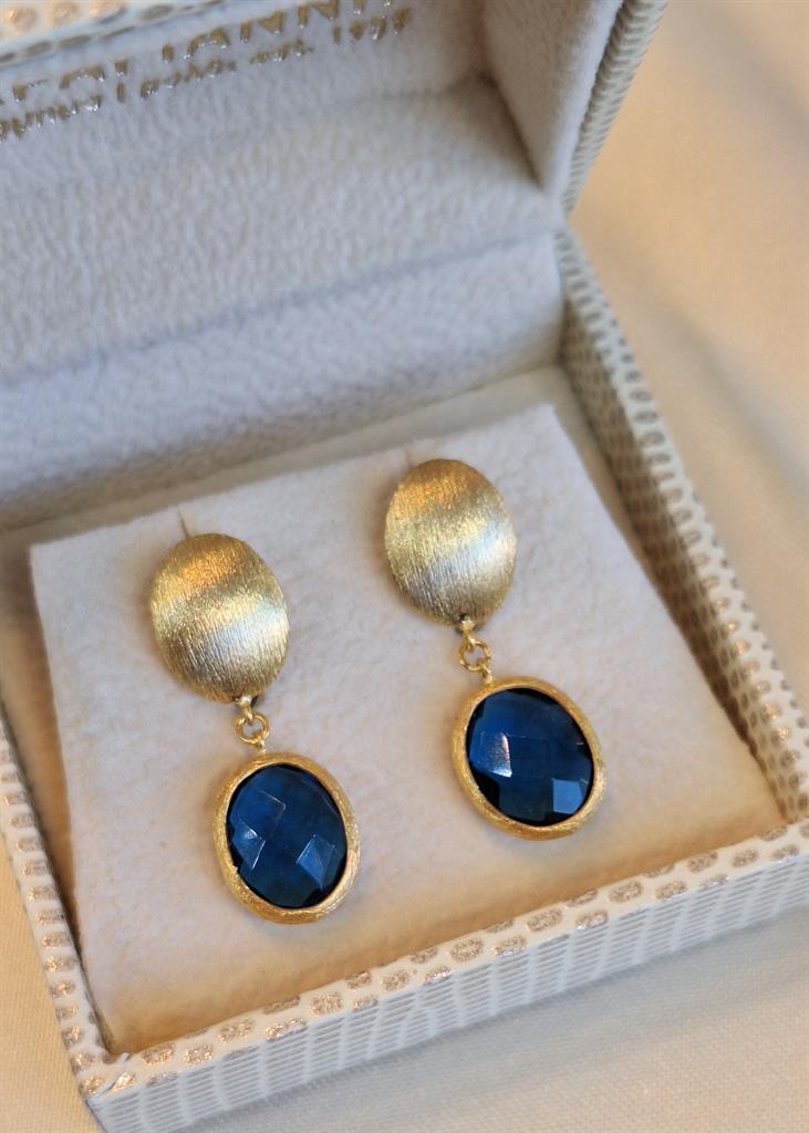 χρυσά σκουλαρίκια, K14, σκουλαρίκια με πέτρες, London Blue, London Blue Topaz, πολύτιμος λίθος, σκουλαρίκια με τοπάζ, χρυσά αξεσουάρ, κομψά σκουλαρίκια, πολυτελή σκουλαρίκια, 14K σκουλαρίκια, σκουλαρίκια για δώρο, αξεσουάρ μόδας, ασημένια σκουλαρίκια, σκο