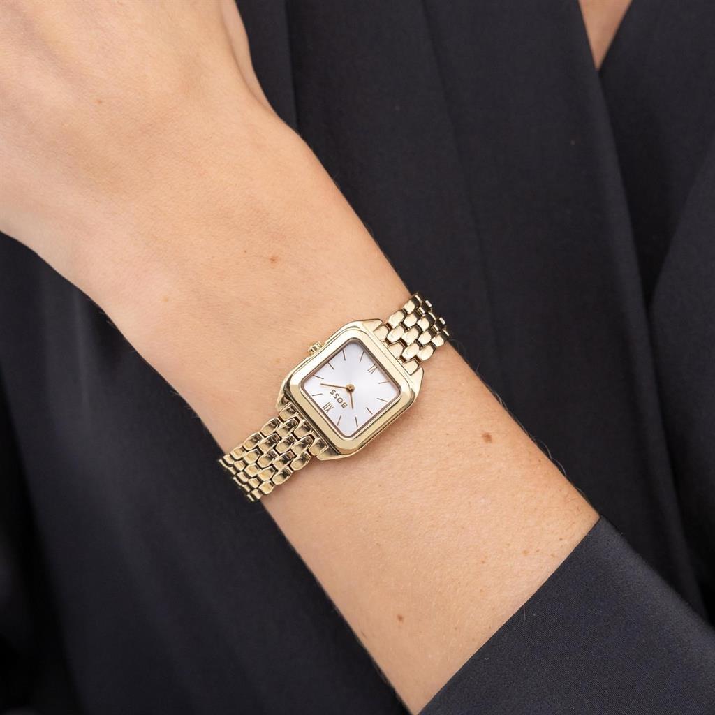 BOSS Mae Yellow Gold Stainless Steel Bracelet 1502823