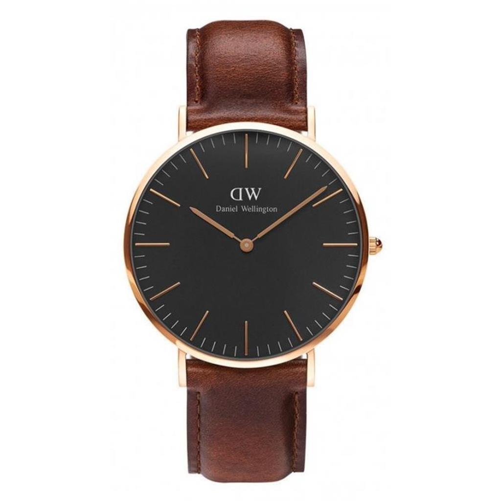 Daniel Wellington Classic Black Classic St Mawes 40mm Rose Gold DW00100124