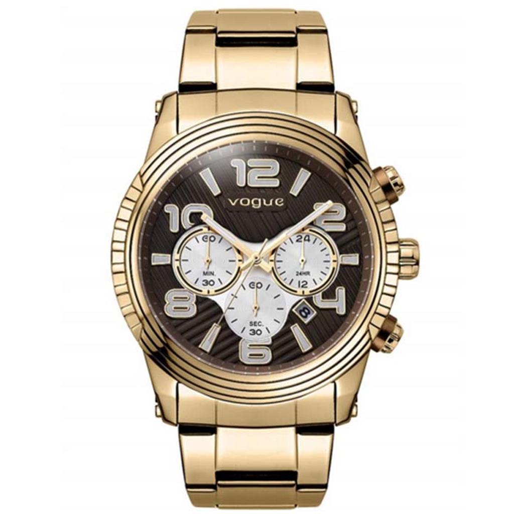 VOGUE California Chrono Rose Gold Stainless Steel Bracelet 55019.1