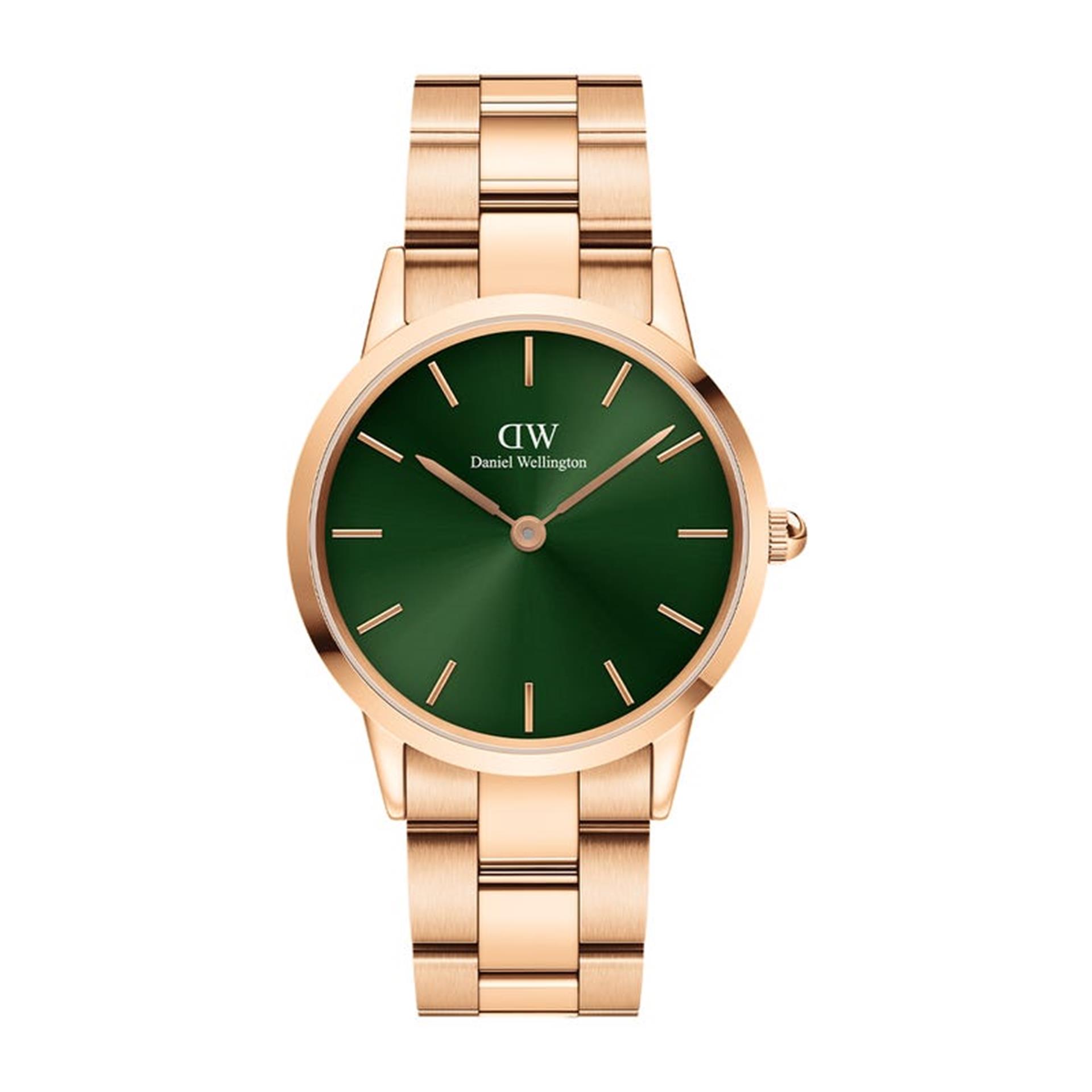 Daniel Wellington Iconic Link Rose Gold Stainless Steel Bracelet 36mm DW00100419