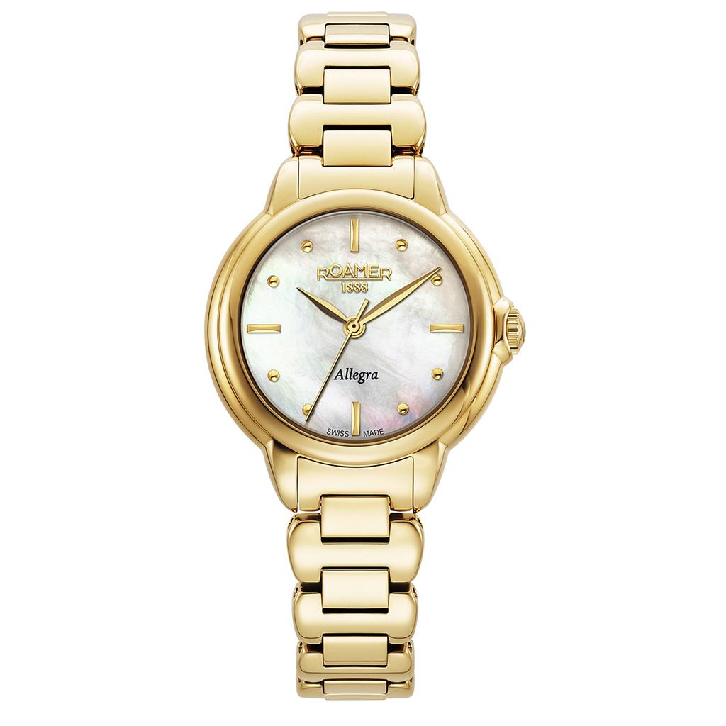 ROAMER Allegra Gold Stainless Steel Bracelet 977847-48-20-20