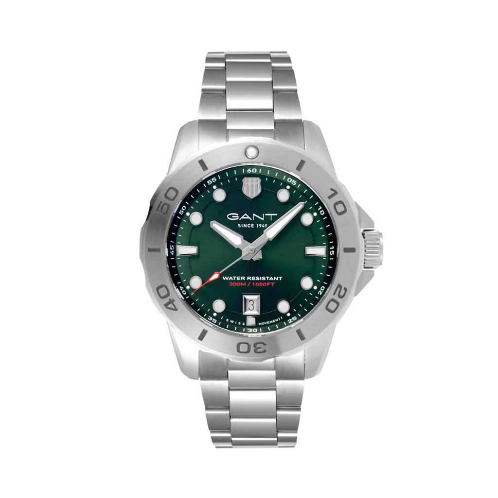 GANT Prestige Swiss Movement Silver Stainless Steel Bracelet P301003