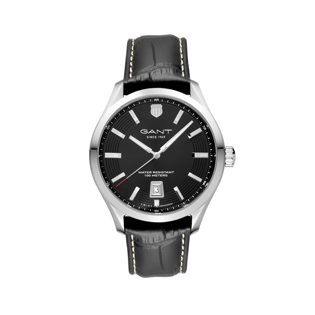 GANT Prestige Swiss Movement Black Leather Strap P415001