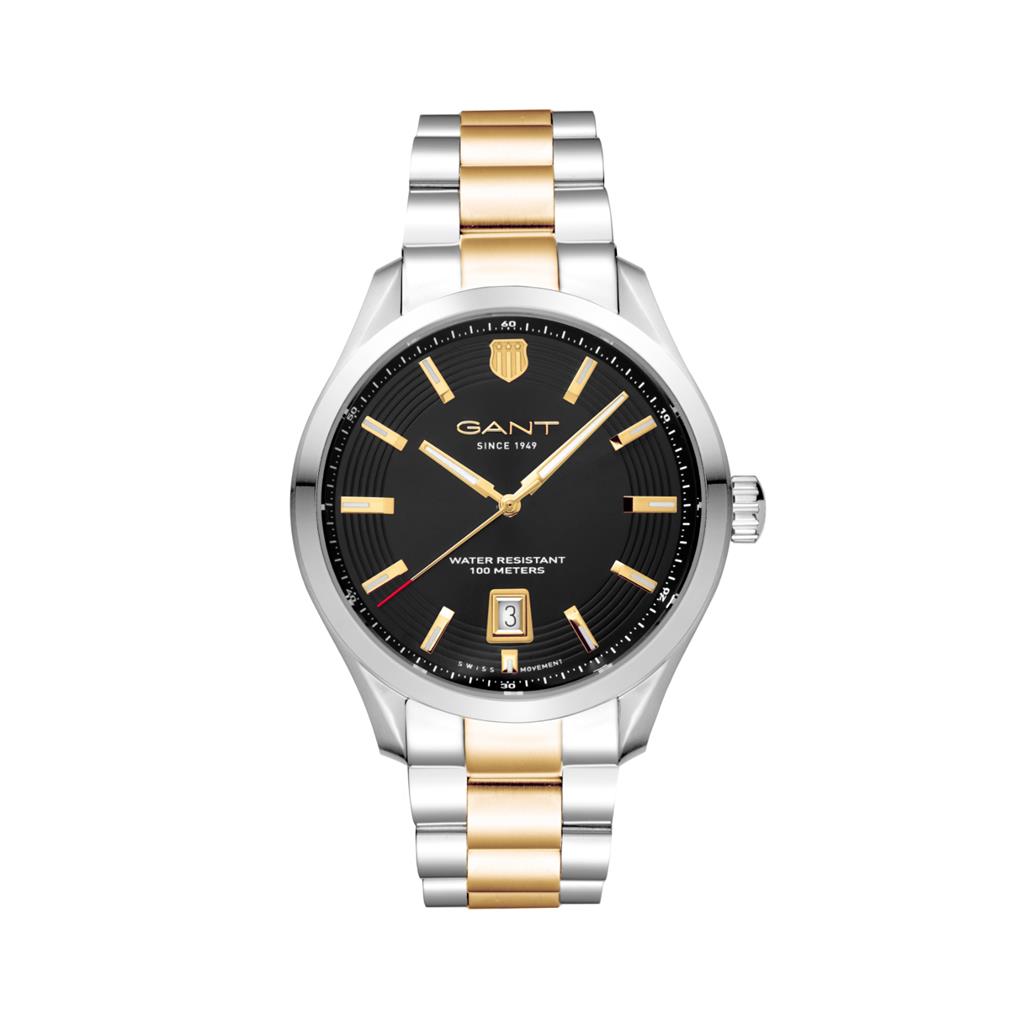 GANT Prestige Swiss Movement Two Tone Gold Stainless Steel Bracelet P415003