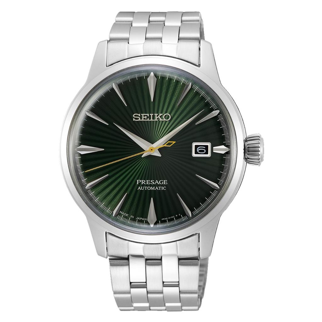 SEIKO Presage Automatic Stainless Steel Bracelet SRPE15J1