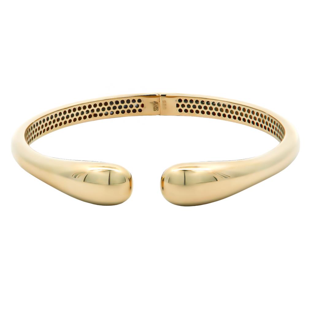 Χρυσή Χειροπέδα Minimal Κ14 (Cuff)