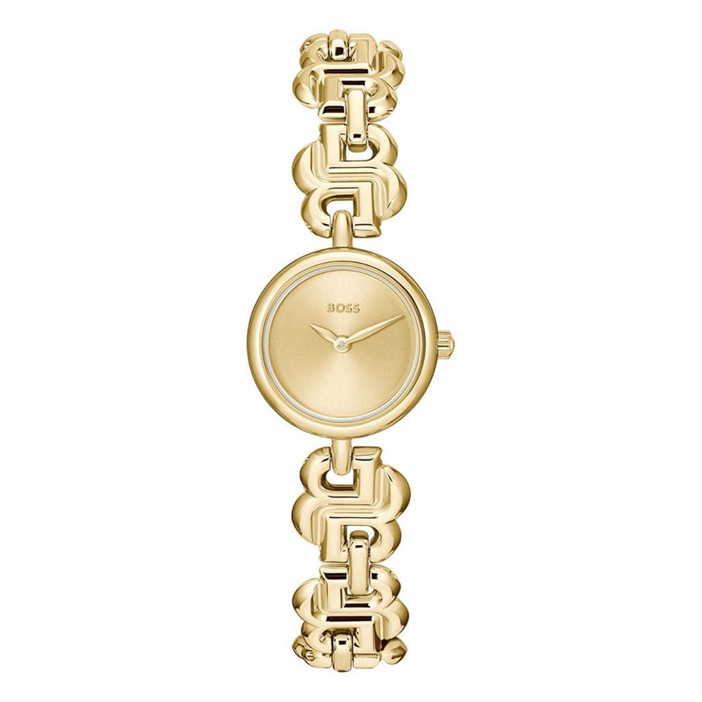 Hugo Boss Double B Gold Stainless Steel Bracelet 1502794