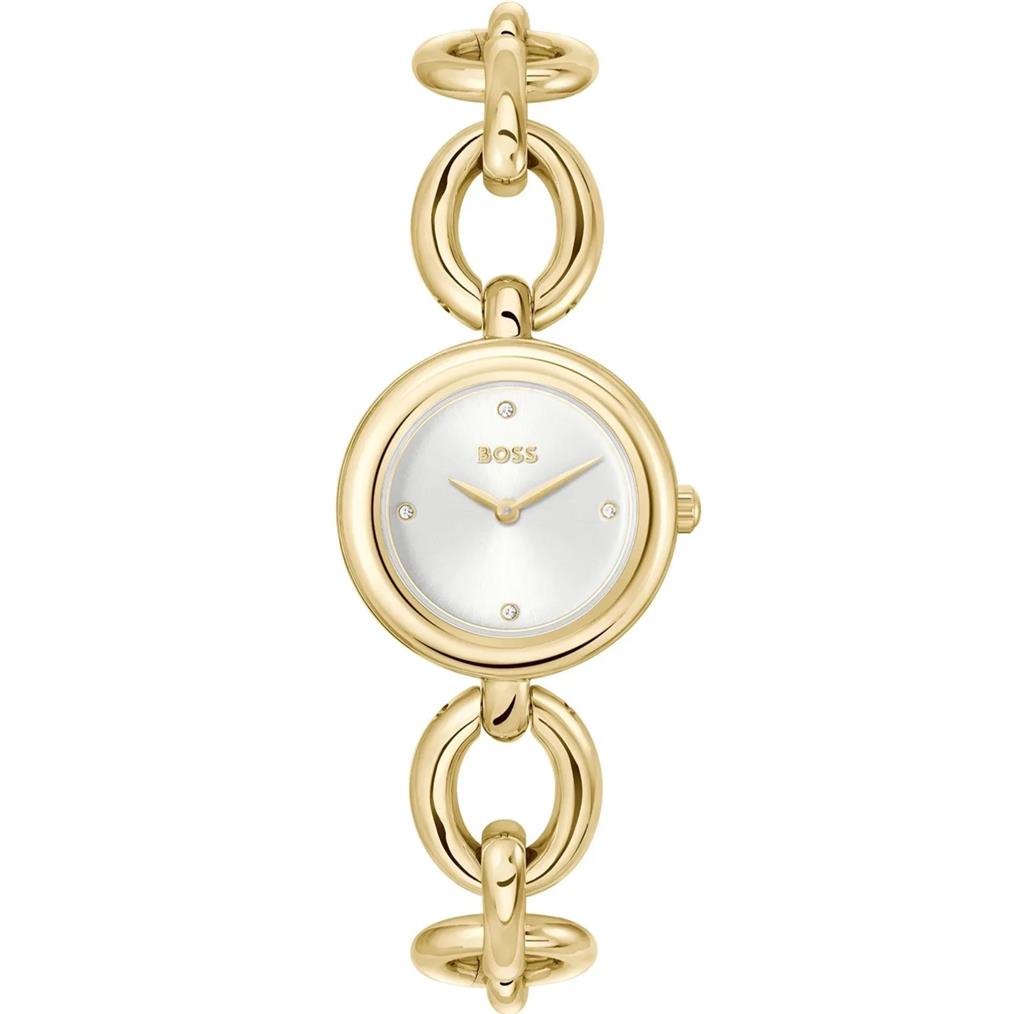 Hugo Boss Double B Gold Stainless Steel Bracelet 1502792