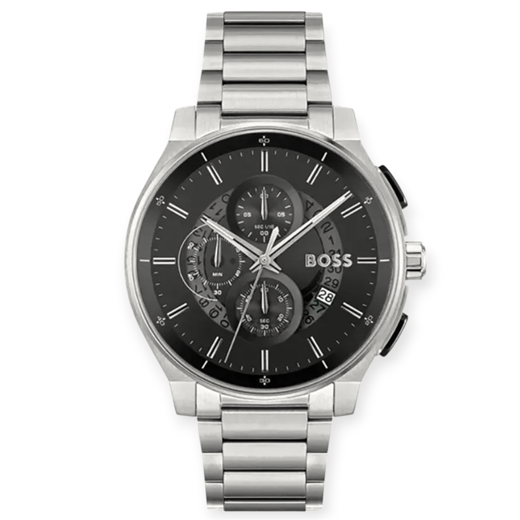 BOSS Peak Chronograph Silver Stainless Steel Bracelet 1514191