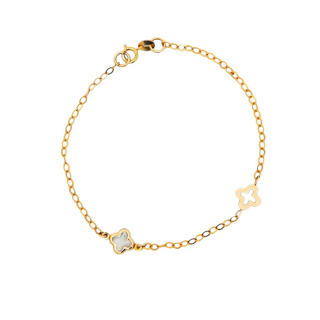 Χρυσό Παιδικό Βραχιόλι Κ14