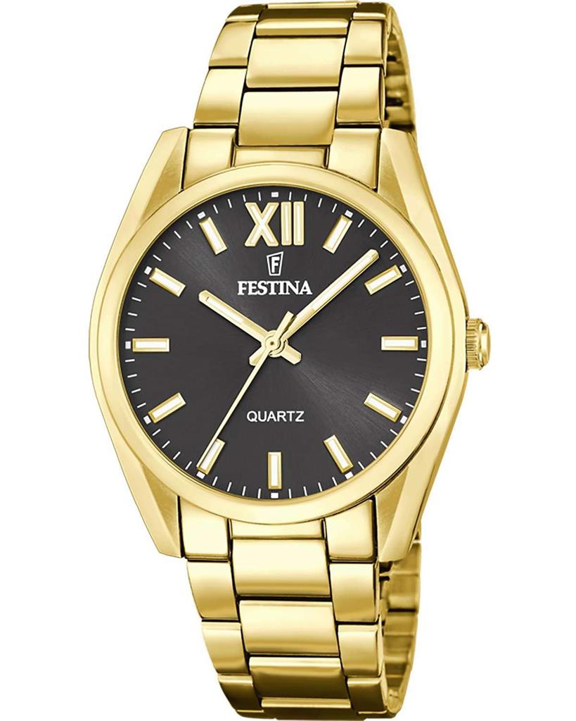 Festina Boyfriend Women's Watch Gold Stainless Steel Bracelet F20640/4