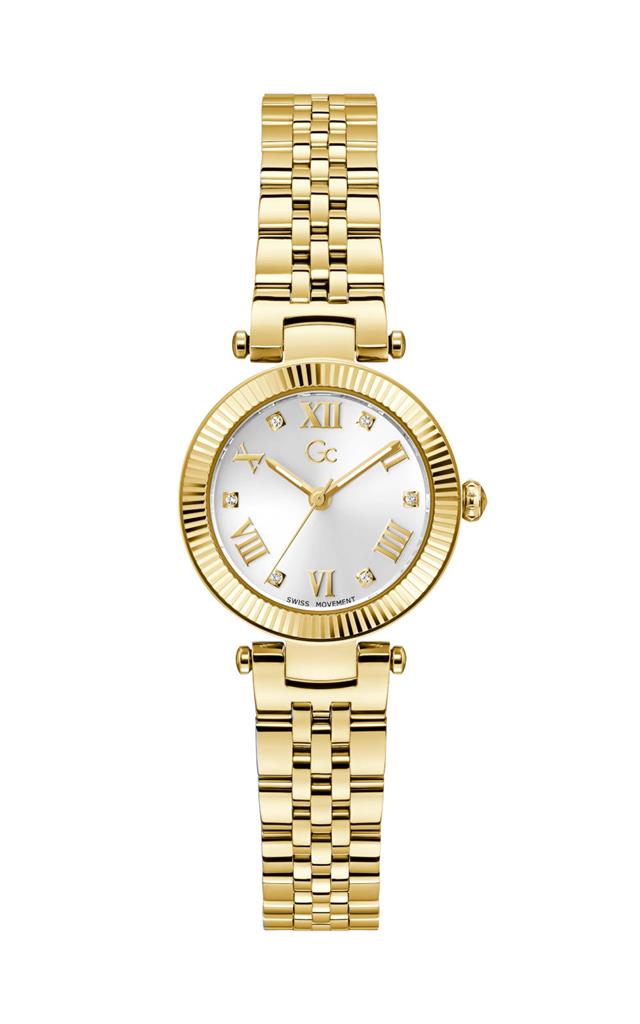 GUESS COLLECTION Flair Crystals Gold Stainless Steel Bracelet Z020008L1MF