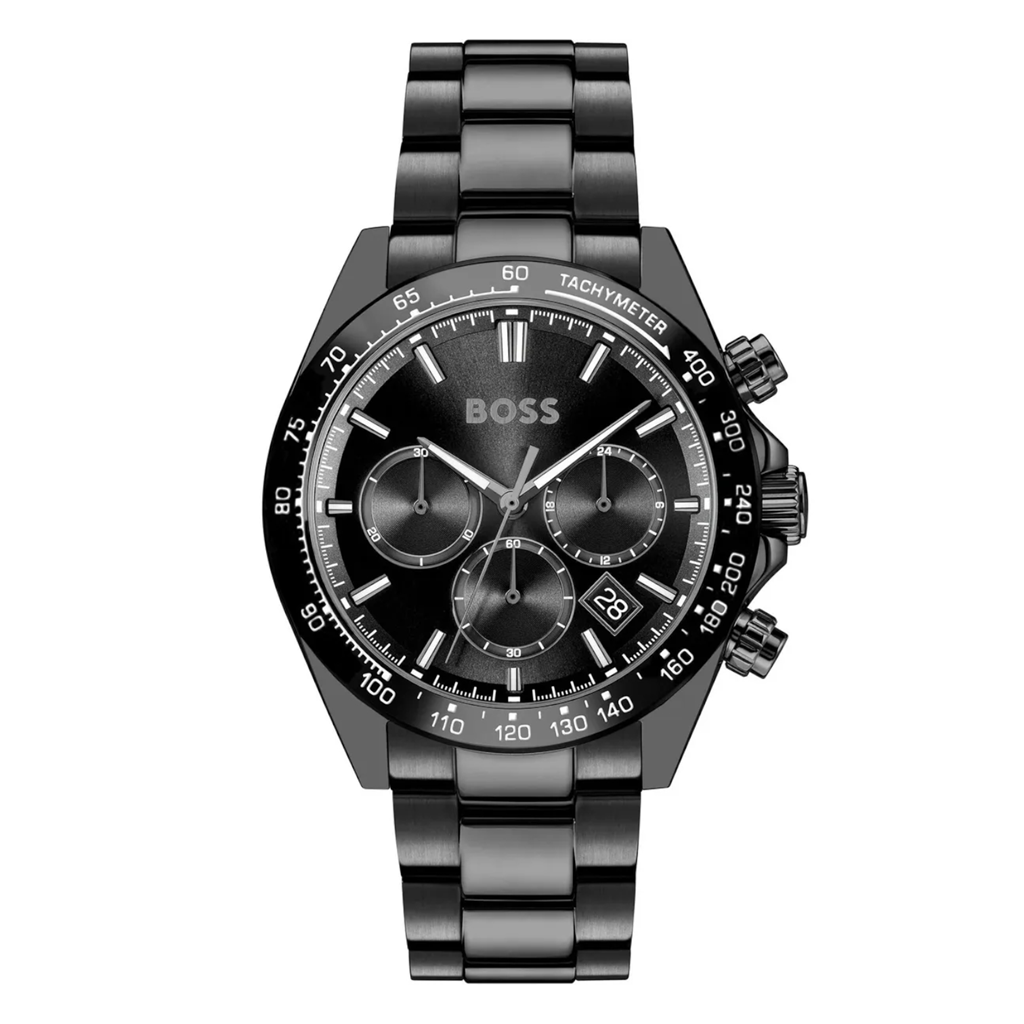 Boss Hero Black Stainless Steel Bracelet 1514271
