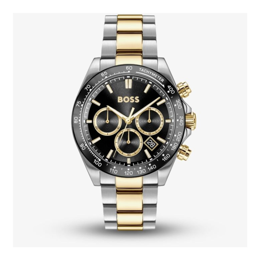BOSS Hero 2.0 Two Tone Black & Gold Chronograph 1514269